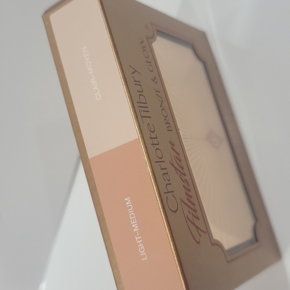 ✔️ LIGHT-MEDIUM Filmstar Bronze & Glow Contour Duo Travel Size CHARLOTTE TILBURY - Picture 7 of 8